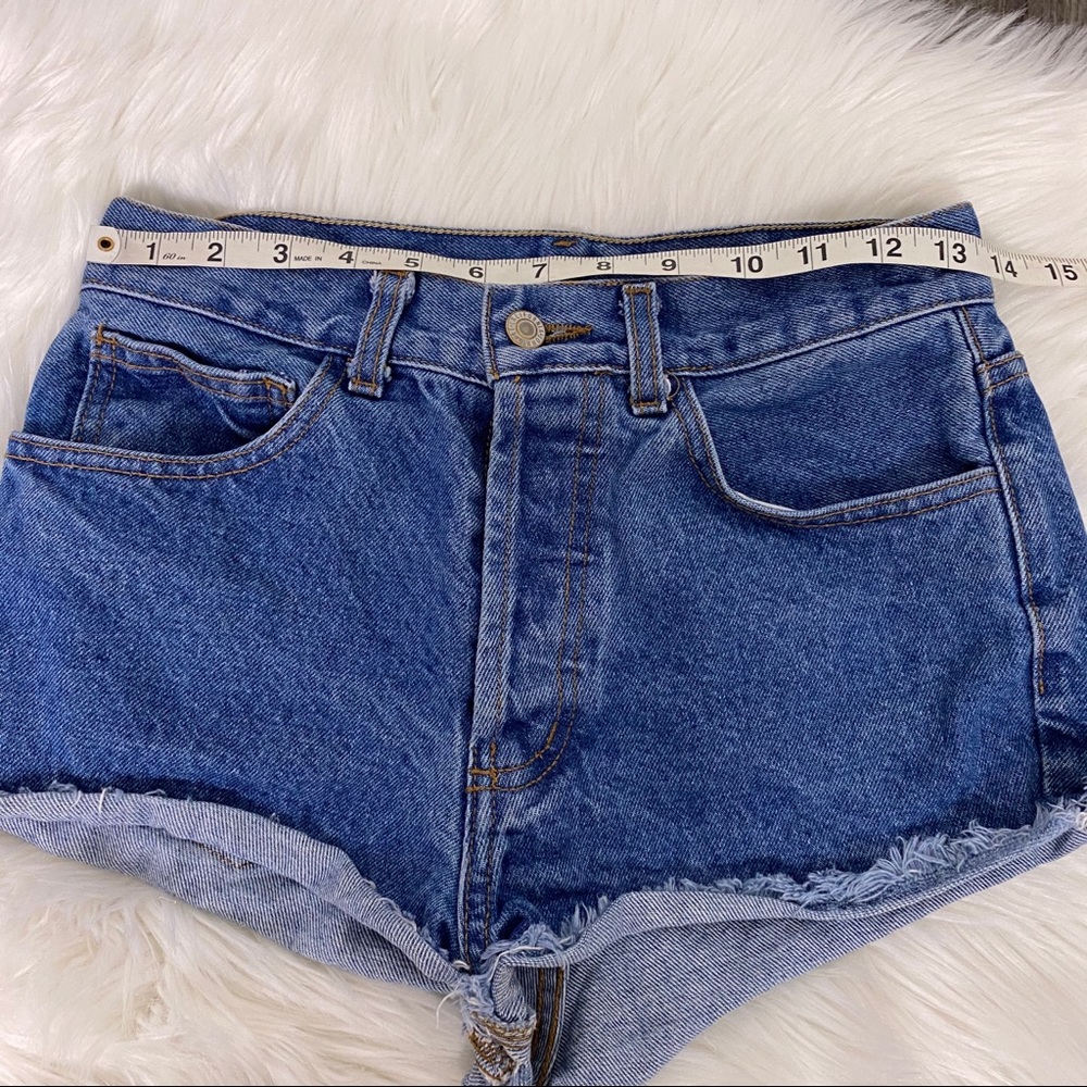 🔹sold🔹John Galt Button Fly Denim Cutoff Shorts - Picture 6 of 8